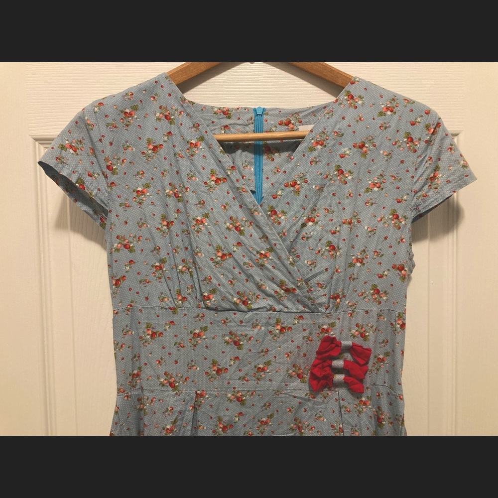 Whispering Ivy vintage strawberry dress!